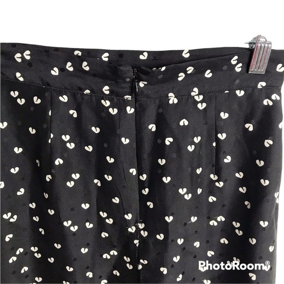 Yumi Kim broken heart black and white mini skirt size XS - Picture 6 of 9